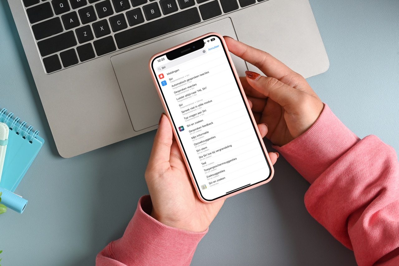 Instellingen doorzoeken voor iPhone functies