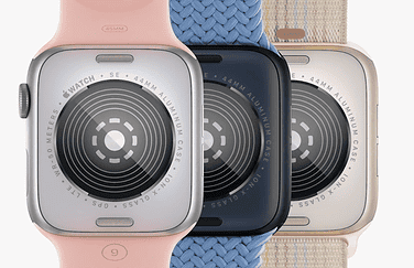 Apple Watch SE 2022 achterkant