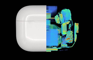 AirPods Pro 2022 CT-scan