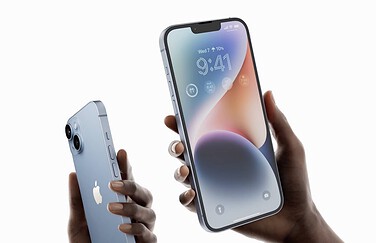 iPhone 14 handen