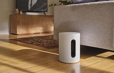 Sonos Mini Sub in woonkamer