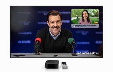 Apple TV 4K met Ted Lasso en HomeKit-camera stream