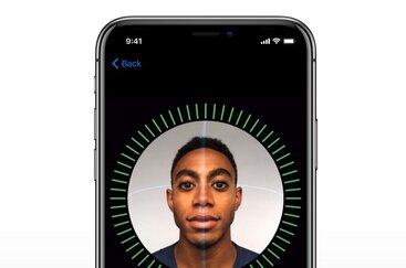 Face ID op iPhone X