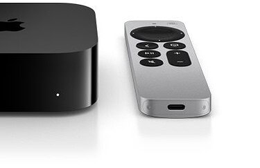 Siri Remote 2022 met usb-c en Apple TV 4K 2022