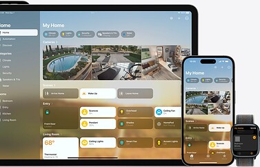 Woning-app voor HomeKit in iOS 16, iPadOS 16, macOS Ventura en watchOS 9