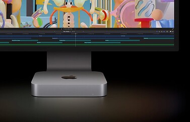 Mac mini 2023 met Studio Display