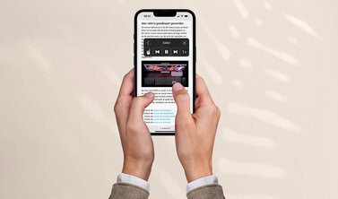 Tekst laten voorlezen iPhone