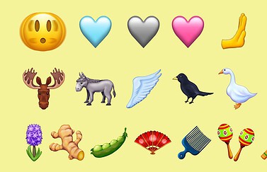 Unicode 15 volgens emojipedia