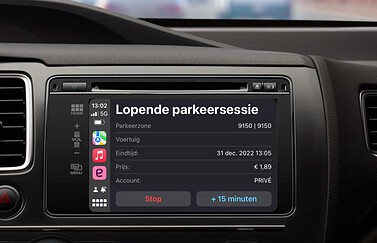 CarPlay parkeerapps: parkeren en betalen via je CarPlay scherm