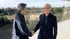 Margrethe Vestager en Tim Cook