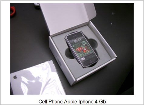 iPhone 4GB in doos
