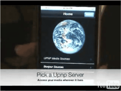 UPnP- en DNLA-client voor de Apple iPhone