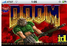 iPhone Doom game