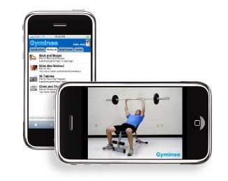 Gyminee workout iPhone