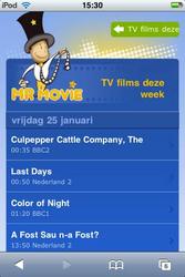 MrMovie - precieze bioscooptijden op de iPhone