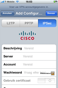 iPhone 2.0 - Cisco VPN