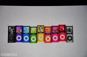 iPod nano 4G - verschillende kleuren