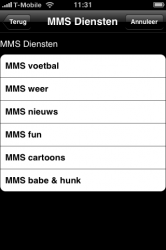 MMS-diensten