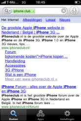 Zoeken op iPhoneclub