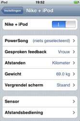 Inschakelen Nike+