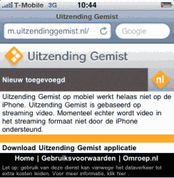 uitzending gemist