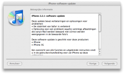 iPhone firmware 2.2.1 - bugfixes