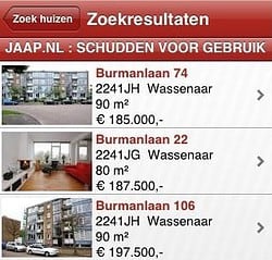 Huizen zoeken JAAP.NL