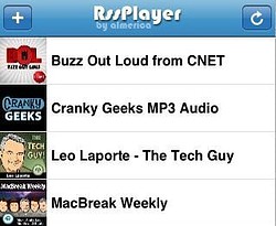 podcaster - rss player