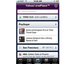 yahoo mobile for iphone
