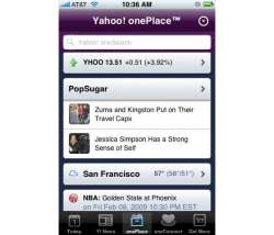 yahoo mobile for iphone