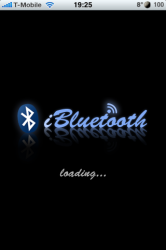 iBluetooth splash screen