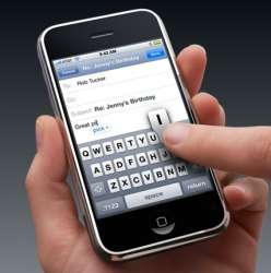 iphone email keyboard