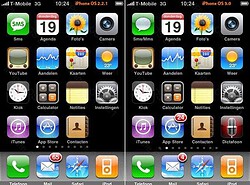 iphone startscherm
