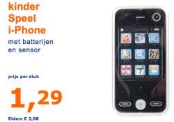 Kinder iphone bij Action