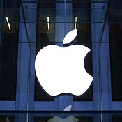 Apple-logo blauw