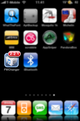 FWChanger toont versienummer op je springboard