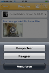 Respect op video.