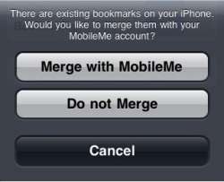 merge mobileme