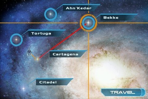 Mass Effect Galaxy map