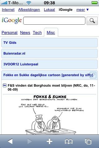 Nu mét tabbladen Nu mét tabbladen