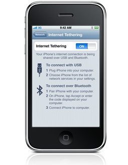 internet tethering