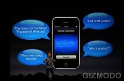 Voice Control op iPhone 3G S