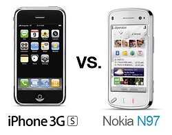 Apple iPhone 3GS vs Nokia 97