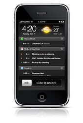 Mockup Interface van Home-scherm iPhone door Geoff Teehan