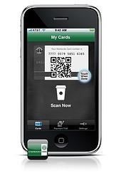 Starbucks Card Mobile op de iPhone