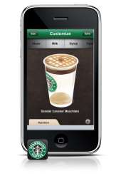 Starbucks myStarbucks op de iPhone