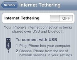 tethering