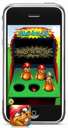 Whac-a-mole op de iPhone