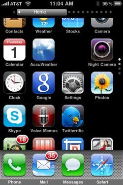 Springboard Scrolling Page