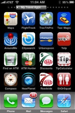 Springboard Travel App Page